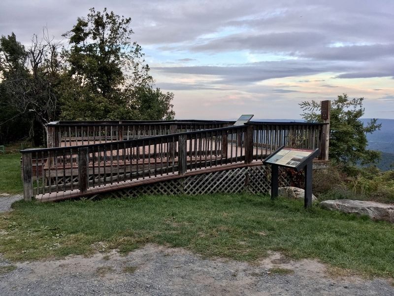 Viewing Deck at Overlook. Click for full size. Viewing Deck at Overlook image. Click for full size.