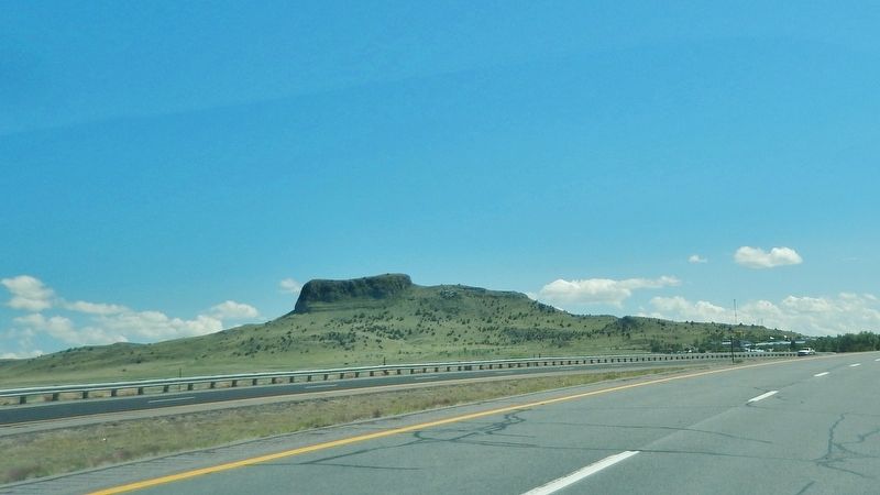 Wagon Mound Landmark. Click for full size. Wagon Mound Landmark image. Click for full size.