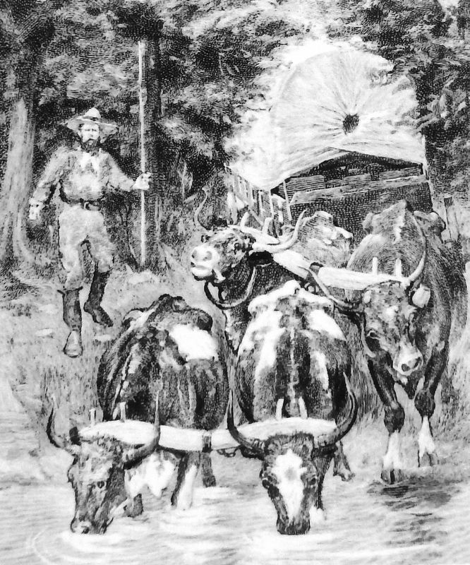 Marker detail: Santa Clara Springs. Click for full size. Marker detail: Santa Clara Springs image. Click for full size.