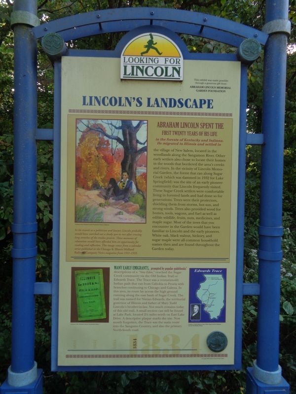 Lincoln's Landscape Marker image. Click for full size.
