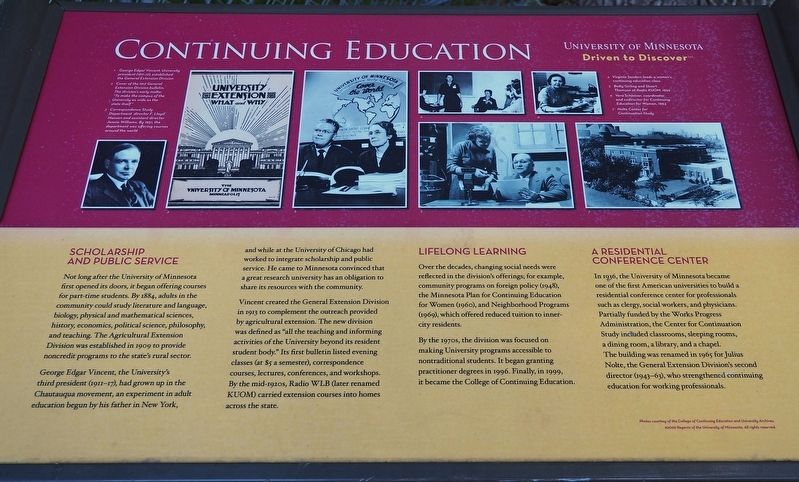 Continuing Education marker image. Click for full size.