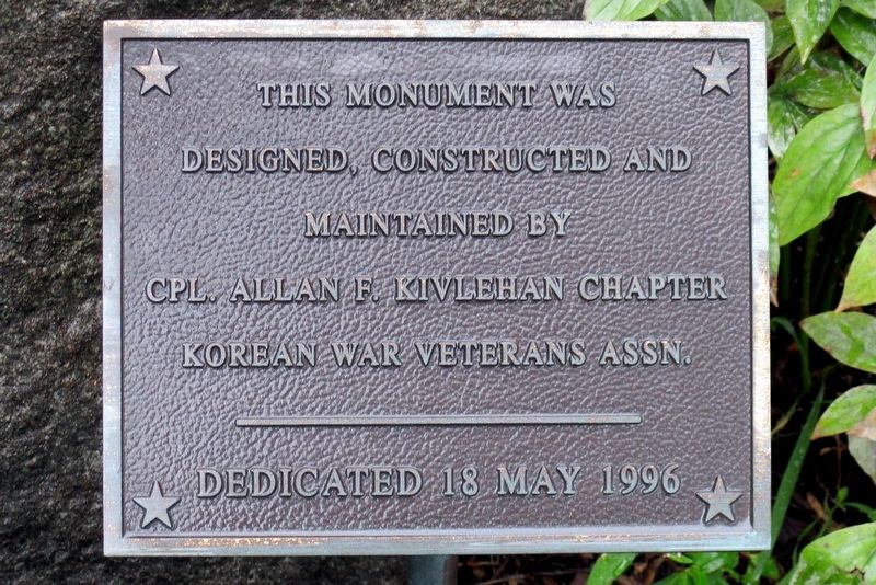 Korean War Veterans Park. Click for full size. Korean War Veterans Park image. Click for full size.
