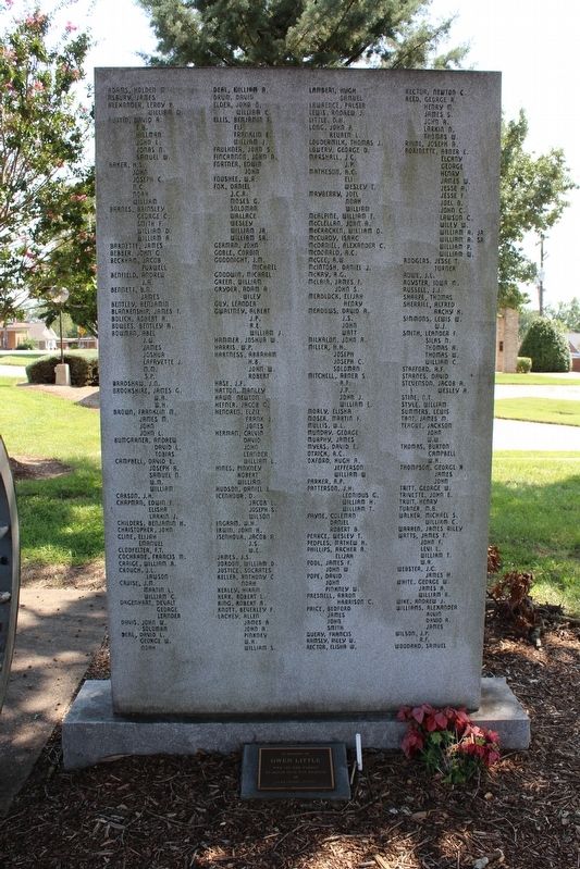 Confederate Memorial. Click for full size. Confederate Memorial image. Click for full size.