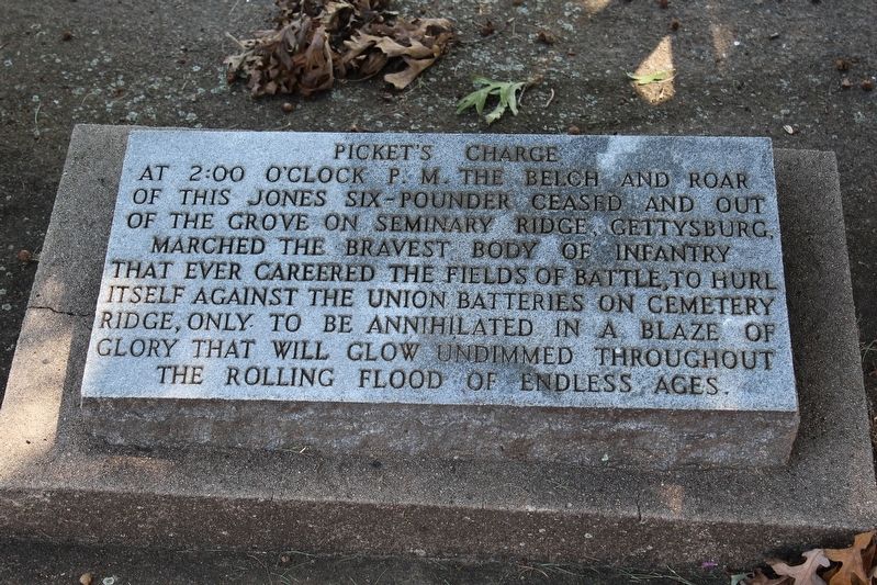 Picket's Charge Marker image. Click for full size.