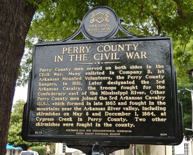 Perry County in the Civil War Marker image. Click for full size.