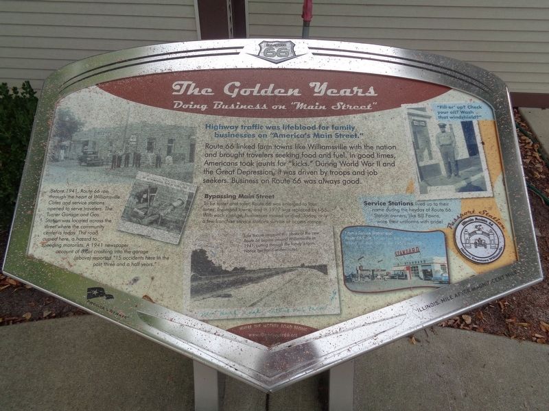 The Golden Years Marker image. Click for full size.