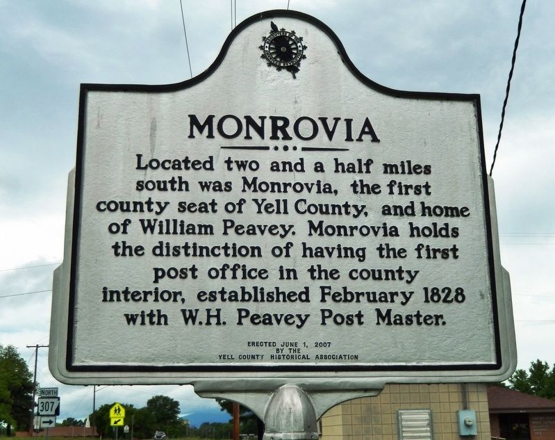 Monrovia Marker image. Click for full size.