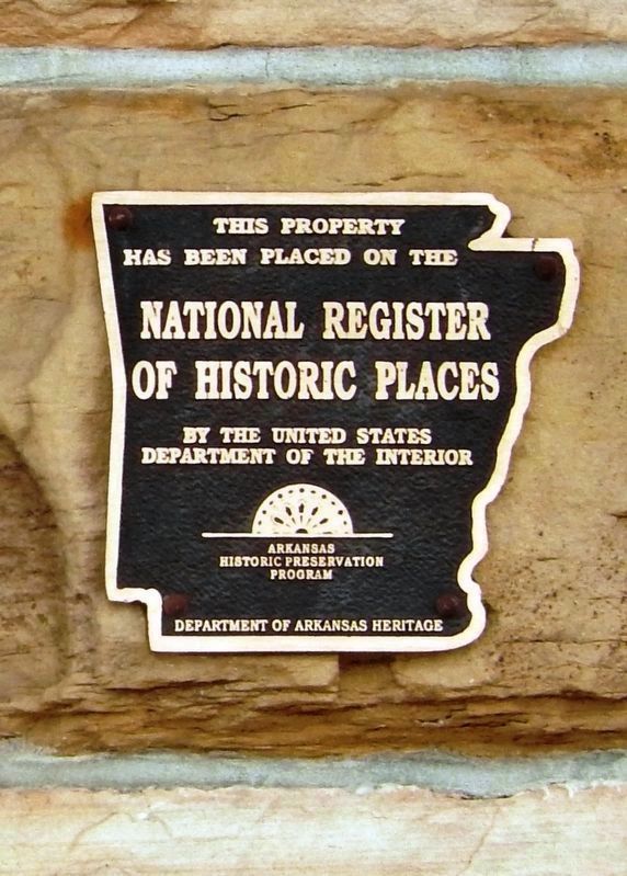 National Register of Historic Places plaque image. Click for more information.
