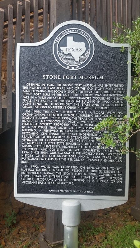 Stone Fort Museum Marker image. Click for full size.