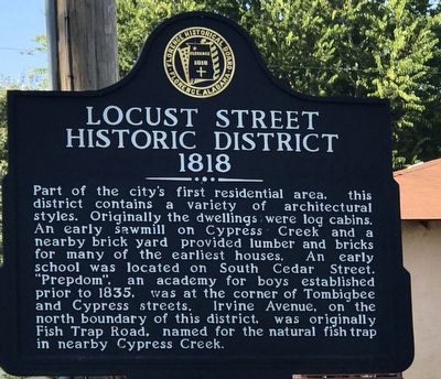 Locust Street Historic District Marker image. Click for full size.