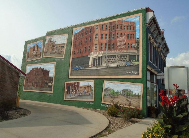 Lost Chillicothe Treasures Mural image. Click for full size.