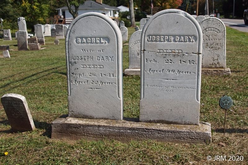 Revolutionary War Veteran and his Wife image. Click for full size.