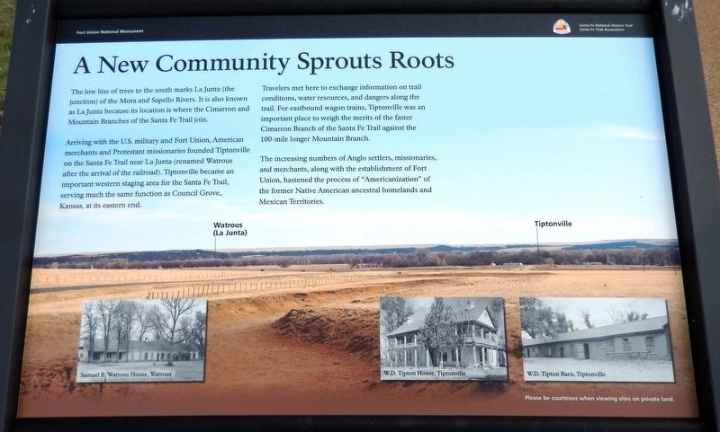 A New Community Sprouts Roots Marker image. Click for full size.