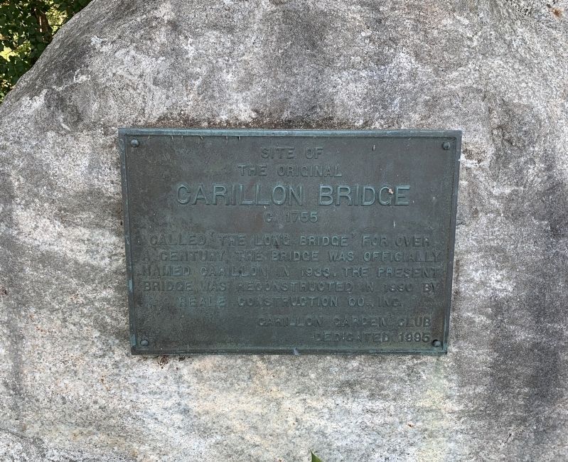 Carillon Bridge Marker image. Click for full size.