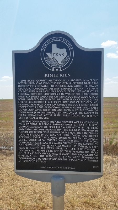Kimik Kiln Marker. Click for full size. Kimik Kiln Marker image. Click for full size.
