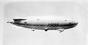 Airship NORGE. Click for full size. Airship NORGE image. Click for full size.