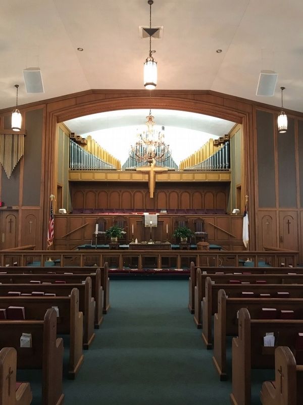 North Wood United Methodist Church Organ image. Click for full size.