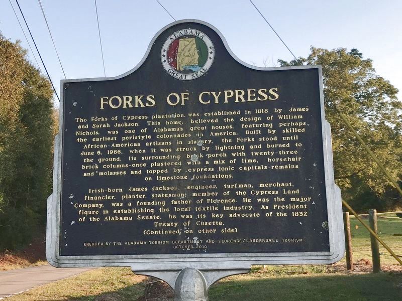 Forks of Cypress Marker image. Click for full size.