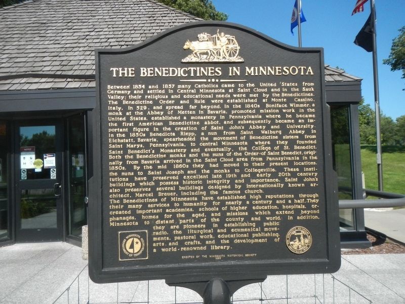 The Benedictines in Minnesota Marker image. Click for full size.