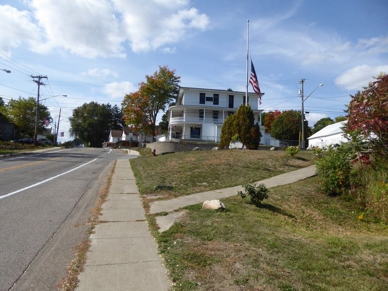 Looking west on RT19 / W Main St, Fillmore, NY image. Click for full size.