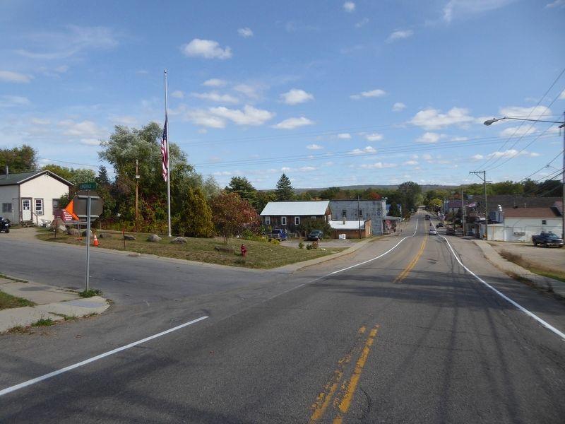 Looking east on RT19 / W Main St, Fillmore, NY image. Click for full size.