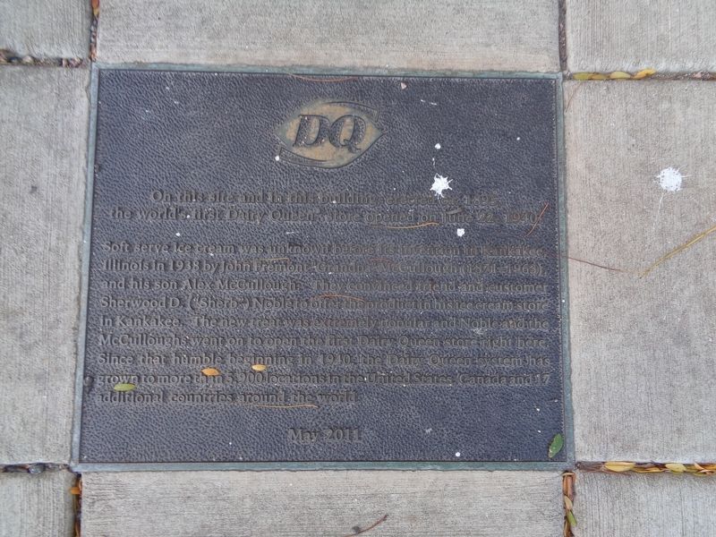 Original Dairy Queen Store Marker image. Click for full size.