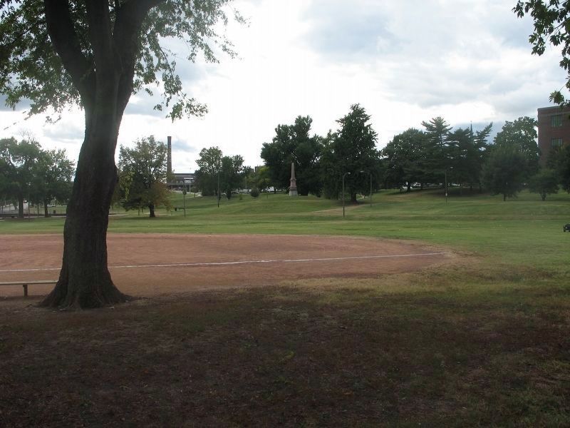 View across Lyon Park from the northeast image. Click for full size.