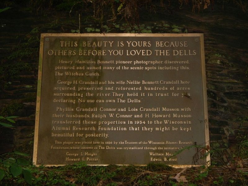 This Beauty Is Yours Because Others Before You Love The Dells Marker image. Click for full size.
