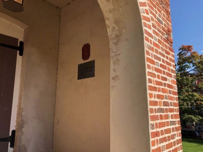 Old Treasury Building Marker. Click for full size. Old Treasury Building Marker image. Click for full size.