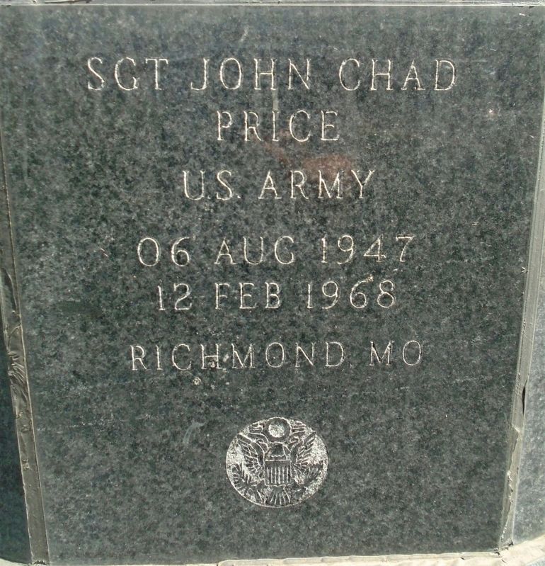 Vietnam War SGT Price Memorial image. Click for full size.