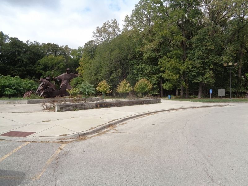 The Chicago Portage Marker. Click for full size. The Chicago Portage Marker image. Click for full size.
