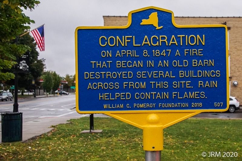 Conflagration Marker Reverse image. Click for full size.