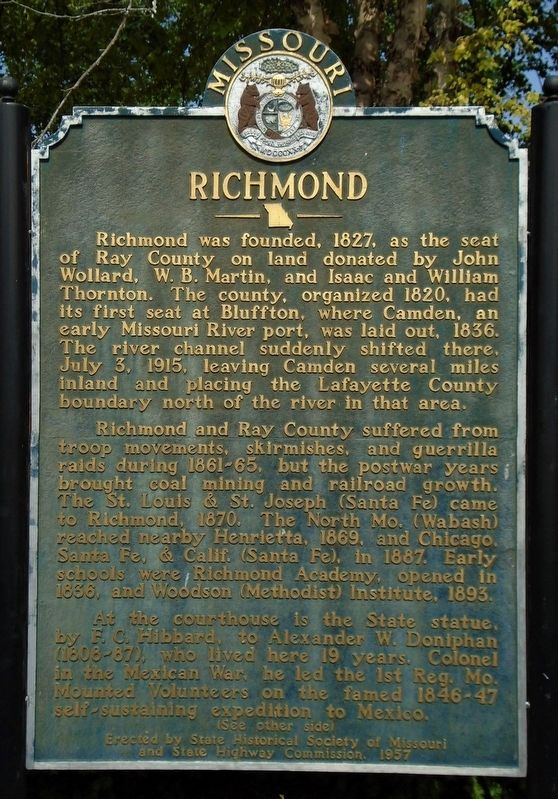 Richmond Marker (Side A) image. Click for full size.