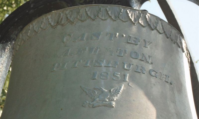 Tipton Methodist Church Bell Foundry Mark image. Click for full size.