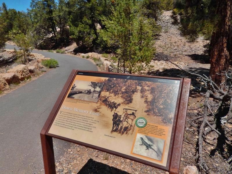 Down Memory Lane Marker image. Click for full size.