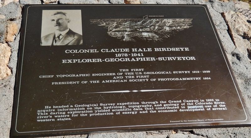 Colonel Claude Hale Birdseye Marker image. Click for full size.