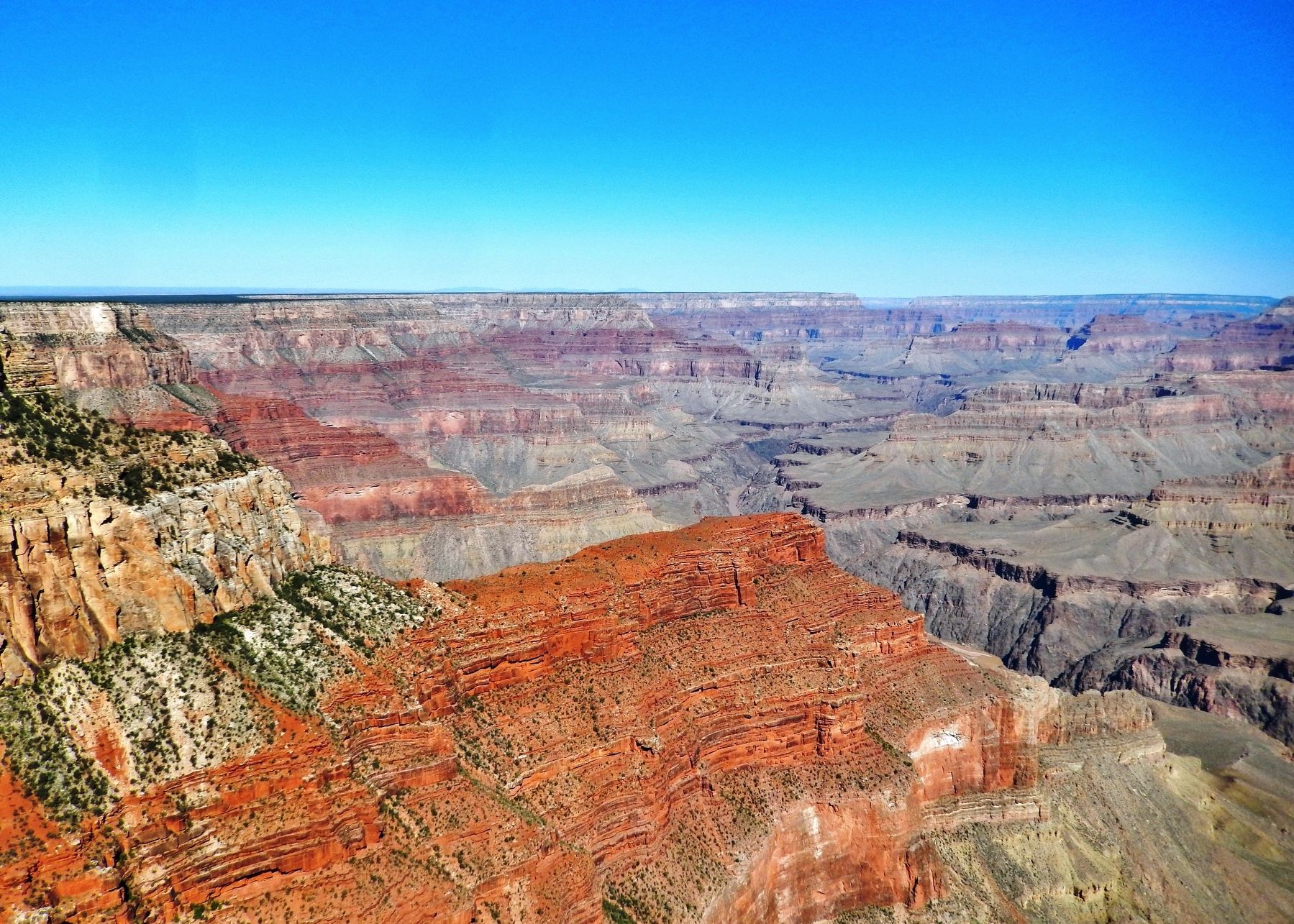 Grand Canyon view from marker image. Click for full size.