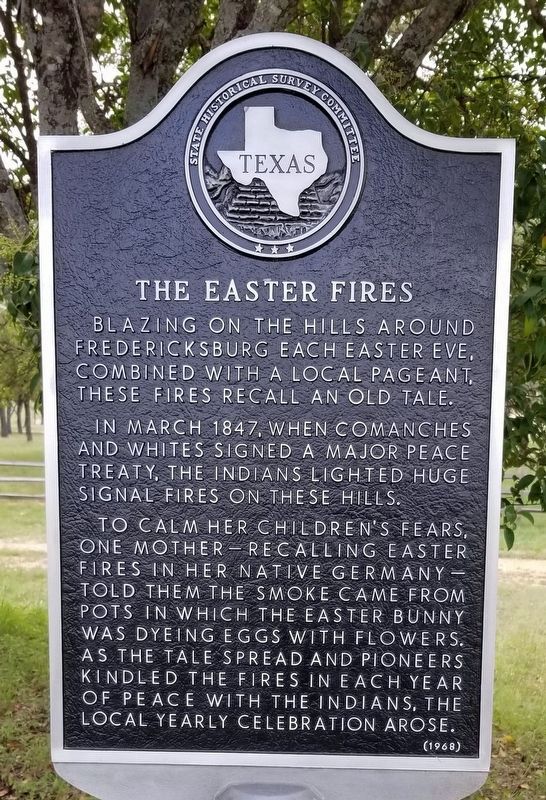 The Easter Fires Marker image. Click for full size.
