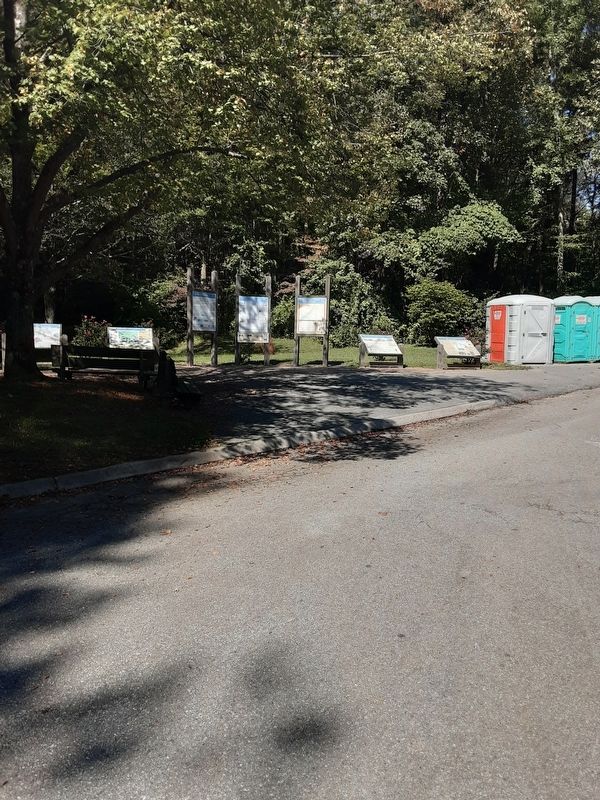 Welsh Tract Marker. Click for full size. Welsh Tract Marker image. Click for full size.