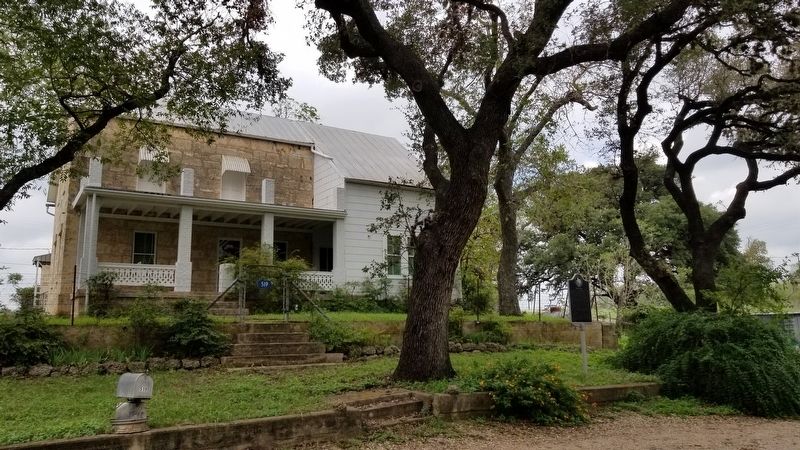 Engel Family Marker and House. Click for full size. Engel Family Marker and House image. Click for full size.