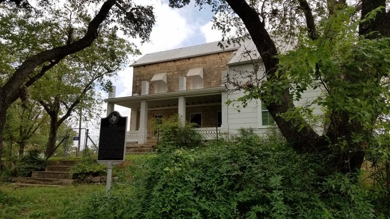 Engel Family Marker and House. Click for full size. Engel Family Marker and House image. Click for full size.