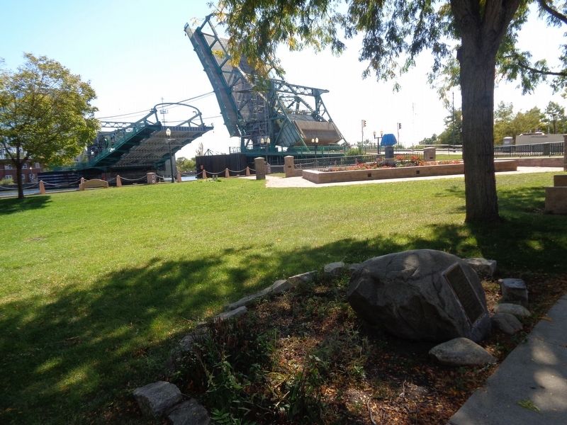 Market in Joliet Marker. Click for full size. Market in Joliet Marker image. Click for full size.