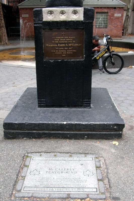 McCaffrey Playground markers. Click for full size. McCaffrey Playground markers image. Click for full size.