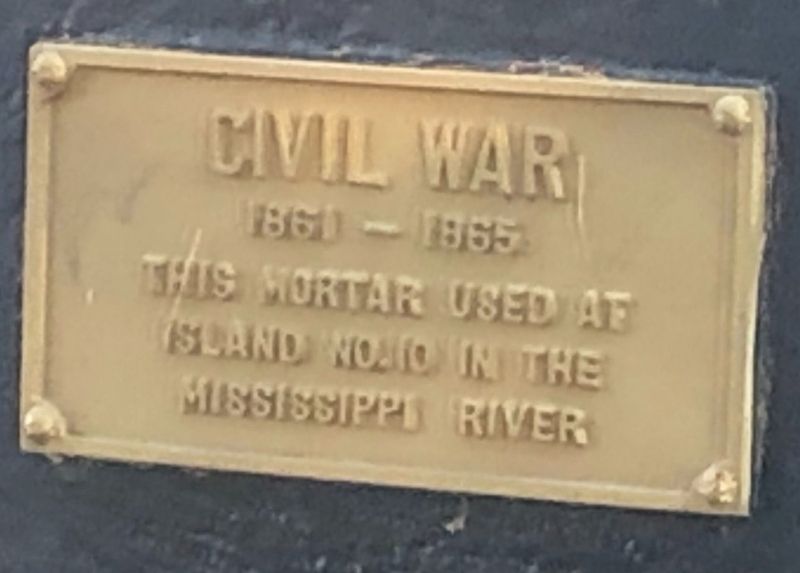 Civil War Mortar Marker. Click for full size. Civil War Mortar Marker image. Click for full size.