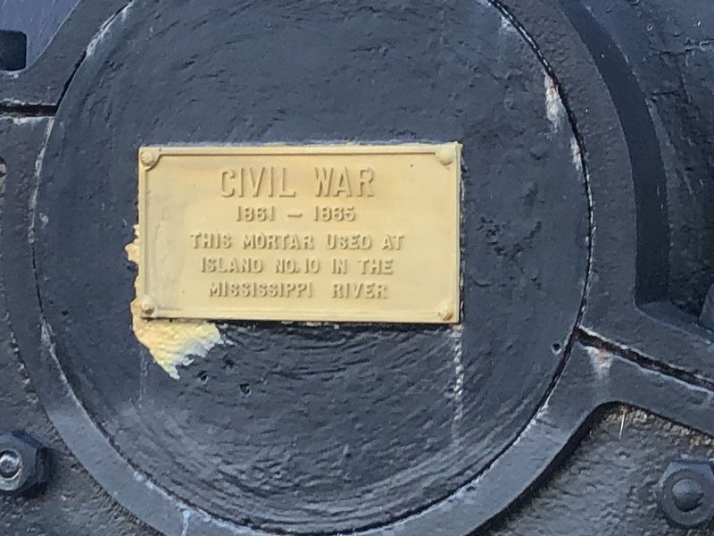 Civil War Mortar Marker image. Click for full size.
