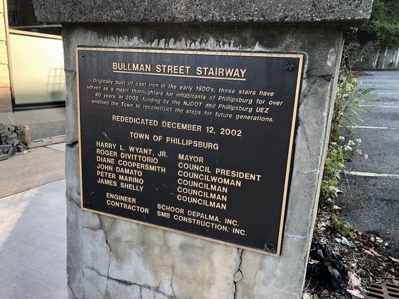 Bullman Street Stairway Marker image. Click for full size.