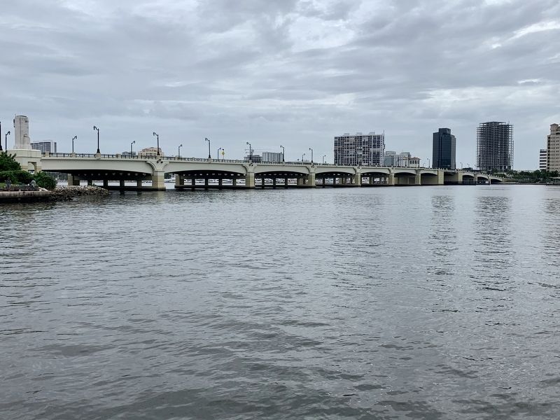 Flagler Memorial Bridge Marker. Click for full size. Flagler Memorial Bridge Marker image. Click for full size.