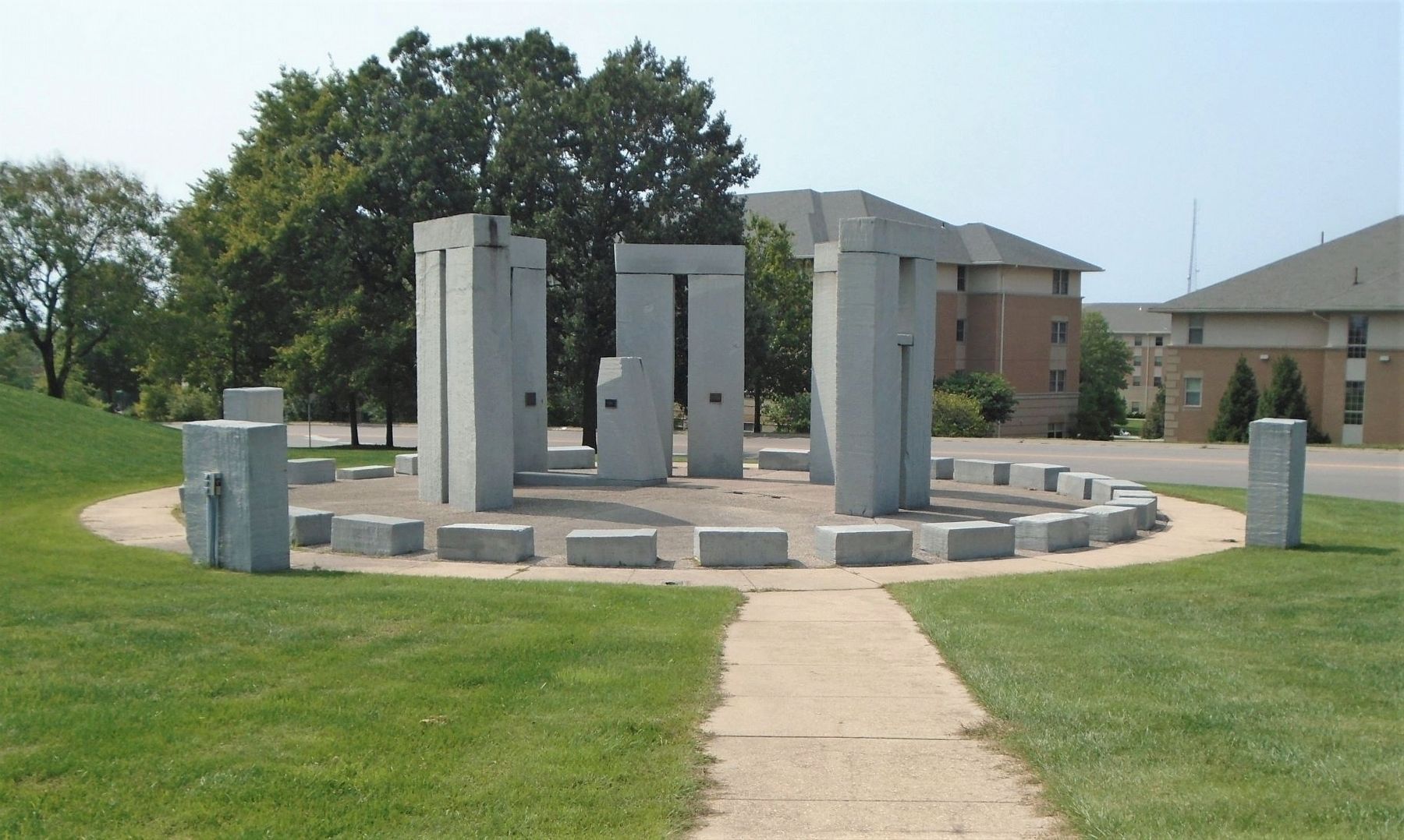 UM-Rolla Stonehenge. Click for full size. UM-Rolla Stonehenge image. Click for full size.
