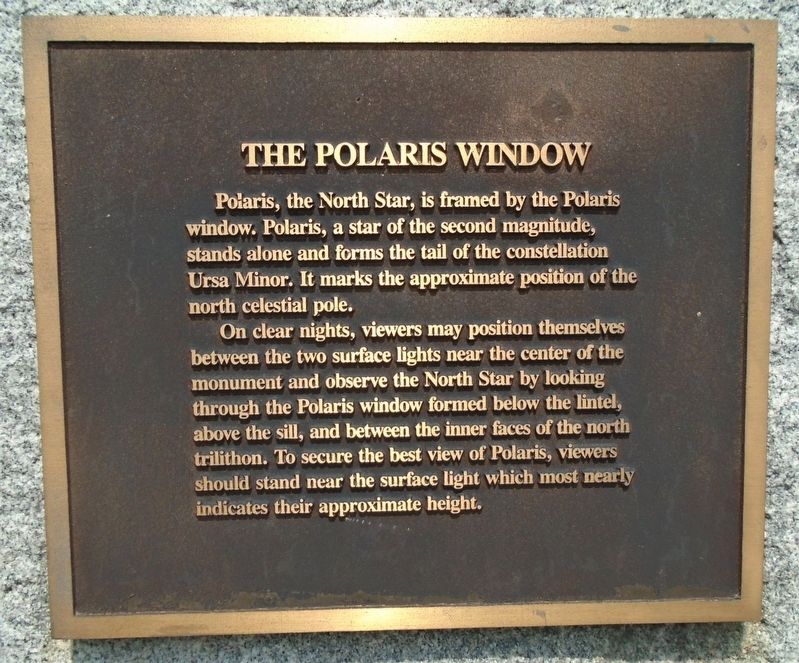The Polaris Window Marker image. Click for full size.