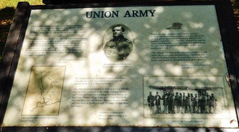 Union Army Marker image. Click for full size.